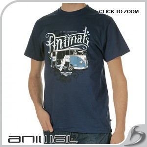 Animal T-Shirt - Animal Beaver T-Shirt - Mood
