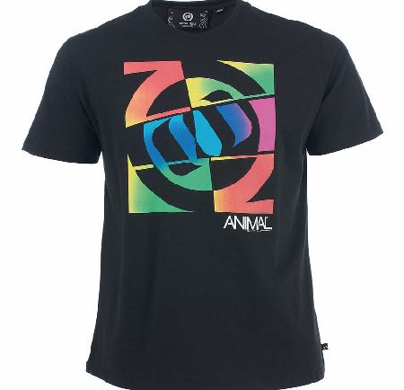 Animal T-Shirt - Heston - Black `WY005 002