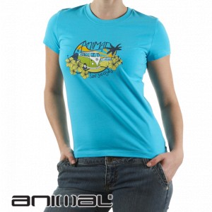 Animal T-Shirts - Animal Abbey T-Shirt - Bluebird