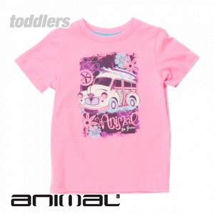 T-Shirts - Animal Aboot T-Shirt - Bubblegum