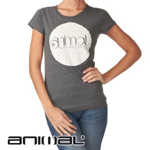Animal T-Shirts - Animal Acey T-Shirt - Charcoal