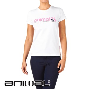 Animal T-Shirts - Animal Adele T-Shirt - White