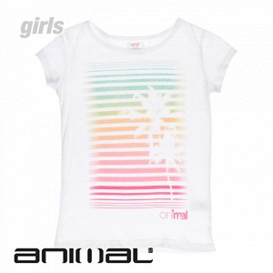 Animal T-Shirts - Animal Apricot Girls T-Shirt -
