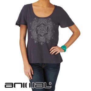Animal T-Shirts - Animal Audra T-Shirt - Graystone