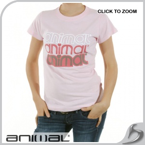 Animal T-Shirts - Animal Azalea T-Shirt - Orchid
