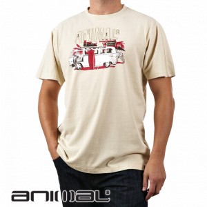Animal T-Shirts - Animal Babalass T-Shirt - Cream