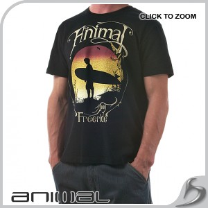 Animal T-Shirts - Animal Beamish T-Shirt - Black