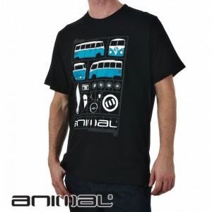 Animal T-Shirts - Animal Boysen T-Shirt - Black