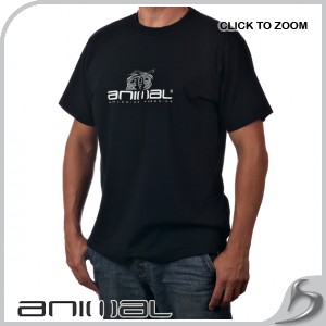 Animal T-Shirts - Animal Burton T-Shirt - Black