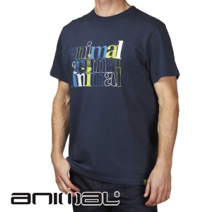 Animal T-Shirts - Animal Cerne T-Shirt - Ink Navy