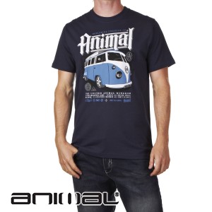 Animal T-Shirts - Animal Cobbs T-Shirt - Ink Navy