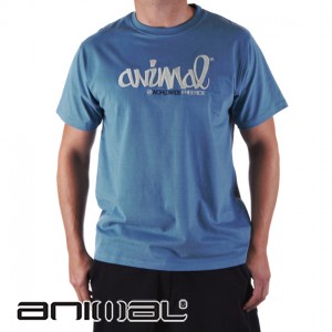 Animal T-Shirts - Animal Concho T-Shirt - Blue