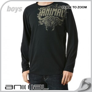 Animal T-Shirts - Animal Corder Boys Long Sleeve