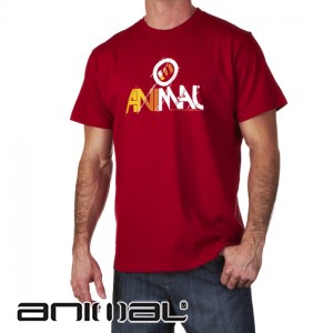 Animal T-Shirts - Animal Crouch T-Shirt - Chilli