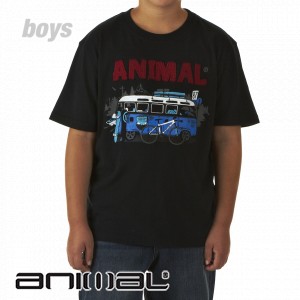 Animal T-Shirts - Animal Cycad T-Shirt - Black