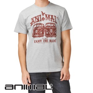 Animal T-Shirts - Animal Habeus T-Shirt - Grey