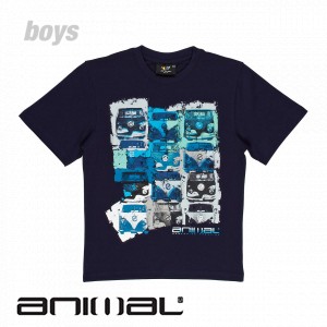 Animal T-Shirts - Animal Hecks T-Shirt - Peacoat