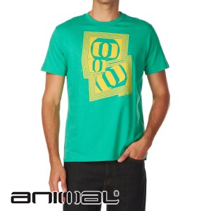 Animal T-Shirts - Animal Helda T-Shirt - Deep Mint