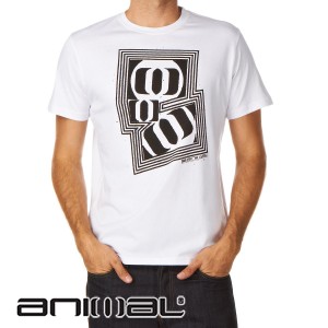 Animal T-Shirts - Animal Helda T-Shirt - White