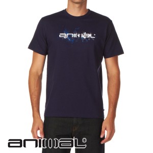 Animal T-Shirts - Animal Hempsey T-Shirt - Peacoat