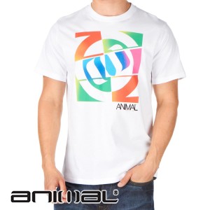 Animal T-Shirts - Animal Heston T-Shirt - White