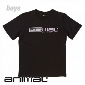 Animal T-Shirts - Animal Hod Boys T-Shirt - Black