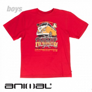 Animal T-Shirts - Animal Hoky T-Shirt - Patrol Red