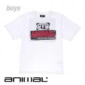 Animal T-Shirts - Animal Howie T-Shirt - White