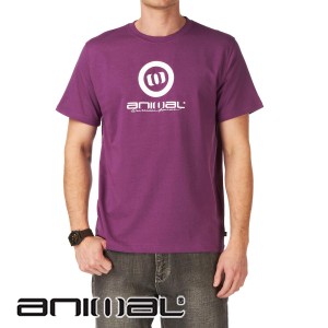Animal T-Shirts - Animal Largs T-Shirt - Purple