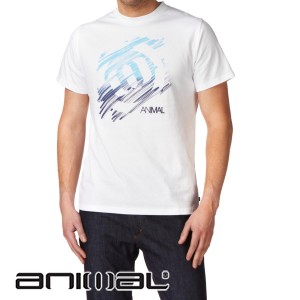 Animal T-Shirts - Animal Leiston T-Shirt - White