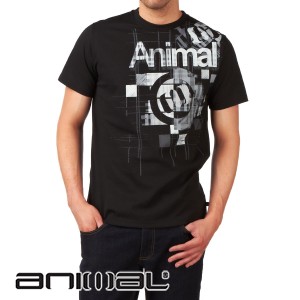 Animal T-Shirts - Animal Lewes T-Shirt - Black