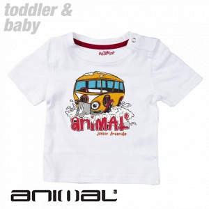 Animal T-Shirts - Animal Lonzo T-Shirt - White