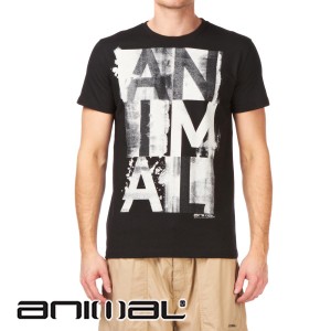 Animal T-Shirts - Animal Lostwith T-Shirt - Black