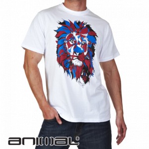 Animal T-Shirts - Animal Moore T-Shirt - White