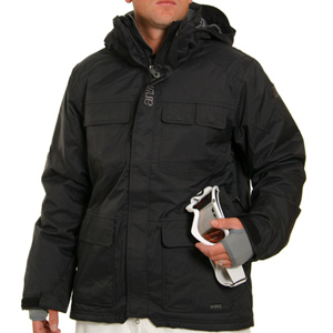 The Grunt Snowboarding jacket - Black