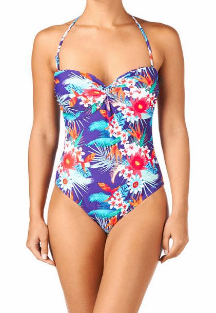 Animal Womens Animal Ivery Swimsuit - Blueberry