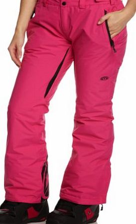 Animal Womens Hale Snow Pant - Fuchsia Pink, Size 10