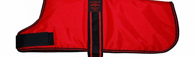 Animate Padded Waterproof Coat for Dogs - Red (Size: 16 Inches)