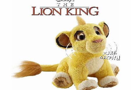 Anipets Lion King 6` Plush - Purr and Growl