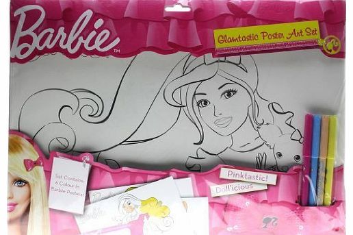 Anker Barbie Glamtastic Poster Art Set