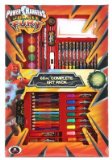 Anker International Power Rangers Jungle Fury 60 piece art set, crayons, paints felt tip