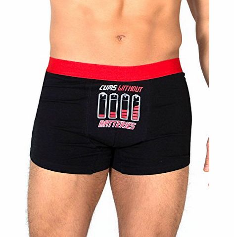 Ann Summers Mens Cums Without Batteries Boxer Shorts Briefs Sexy Underwear New
