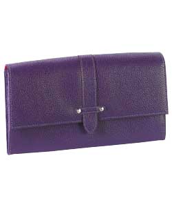 Anna Di Angelo Purple Travel Wallet