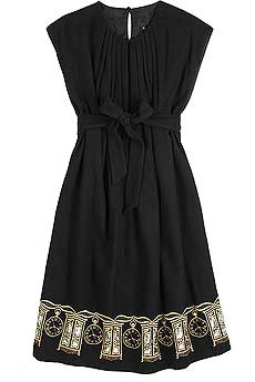 Anna Sui Armoire embroidered dress