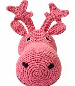 Reindeer Head Pink `One size