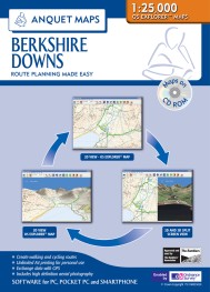 Anquet Maps 18 Berkshire Downs