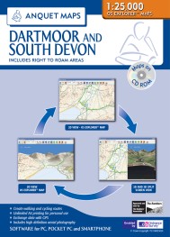 Anquet Maps 3 Dartmoor and South Devon