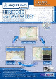Anquet Maps 34 Hereford and Wye Valley