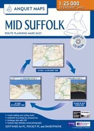 Anquet Maps 39 Mid Suffolk