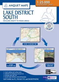 Anquet Maps 71 Lake District South